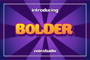 Bolder Display Font for Handmade Labels & Printables