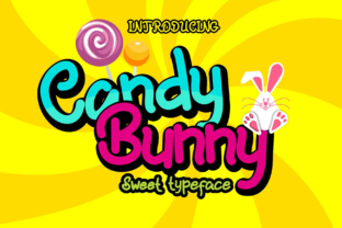 Candy Bunny Font for Creative Projects