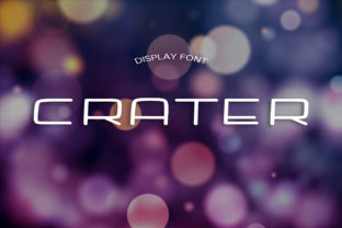 Crater: A Bold Font for Modern Design