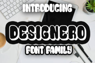 Designero: A Playful Display Font
