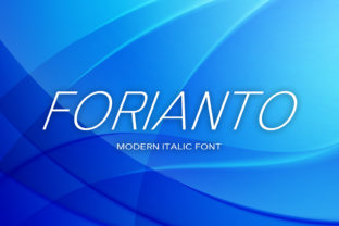 Forianto: A Clean, Smart Display Font for Modern Branding
