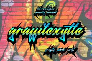 Graffitexytte: Bold Display Font