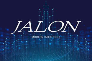 Jalon: A Clean, Smart Display Font for Makers