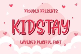 Kidstay: A Playful Display Font