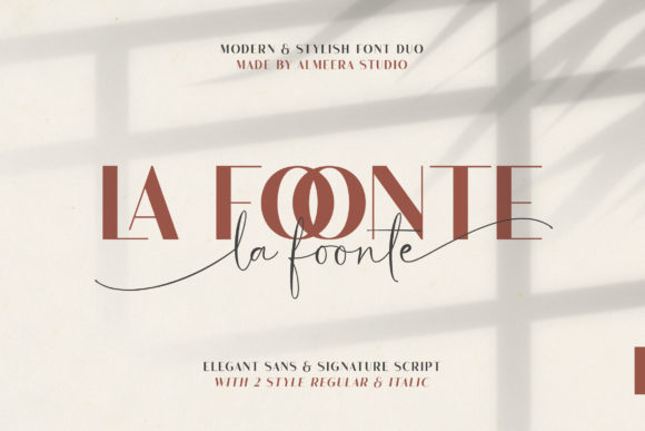 La Foonte: A Beautiful Font for Your Brand