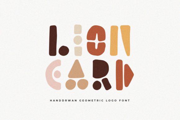 Lion Card: A Playful, Hand-Drawn Display Font for Distinctive Web Headlines