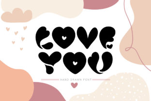 Love You Font for Romantic Branding