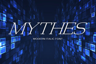 Mythes: A Clean, Modern Display Font for Handmade Brands