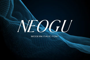 Neogu: A Clean, Modern Display Font for Handmade Brands
