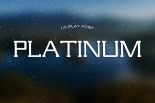 Platinum: A Modern Serif Font for Creative Projects