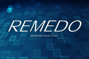 Remedo: A Light, Smart Display Font for Modern Brand Identity