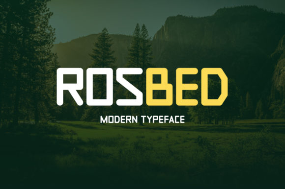 Rosbed: A Modern Display Font That Elevates Digital Branding