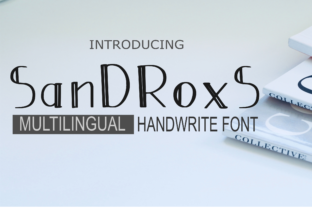 Sandroxs: A Cheerful Display Font