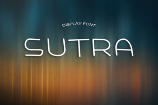 Sutra: A Futuristic Font for Crafters