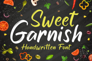 Sweet Garnish: A Playful Display Font