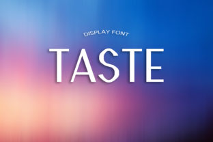 Taste: A Funky Font for Bold Design