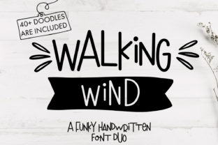 Walking Wind: A Fun Font for Business Branding