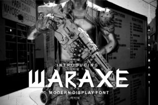 Waraxe: A Bold Display Font for Web Design